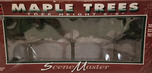 RESALE SHOP - Life Like Scene Master Maple Trees O scale