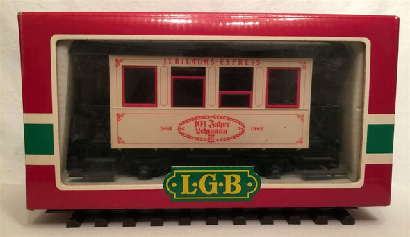 RESALE SHOP - LGB LEHMANN 1982 Jahreswagen Jubilaums Passenger Car #1982 G Scale