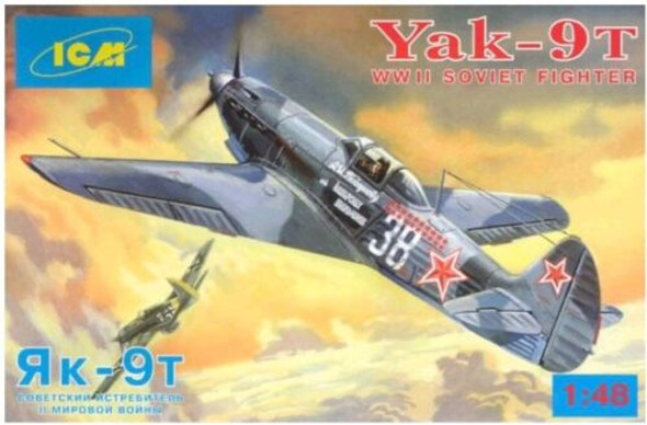 RESALE SHOP - 1/48 ICM WW II Soviet Fighter Yak-9T 