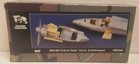 RESALE SHOP - Verlinden Productions focke wulf ta 154 A-o "Moskito" Detail (Revell)
