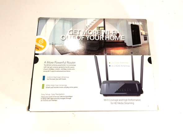 RESALE SHOP - D-Link Wifi Router #AC1200 - preowned