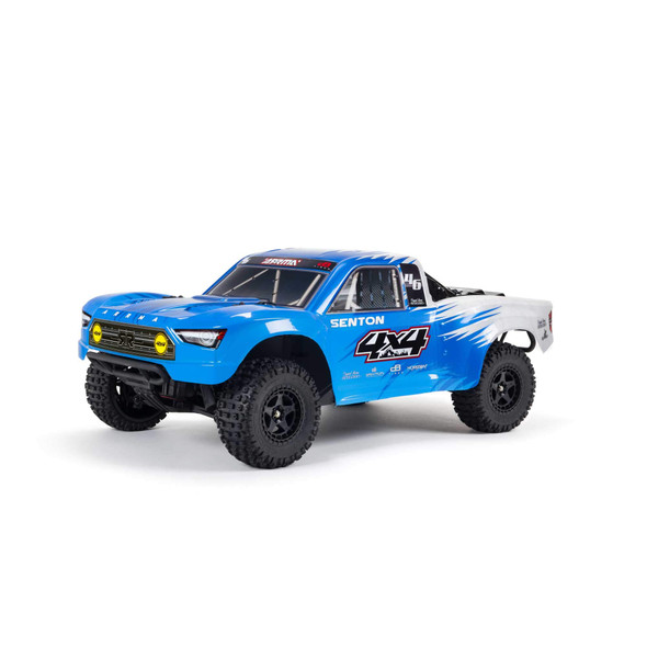 OakridgeStores.com | ARRMA - SENTON 4x4 MEGA 550 Short Course RTR RC Truck - Blue ARA4203XV3T2 5052127049931