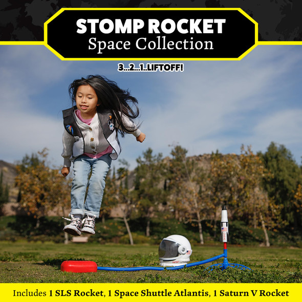 OakridgeStores.com | Stomp Rocket - Space Collection Rocket Launcher Set - Soars Up to 100 Feet 40020 795516400207