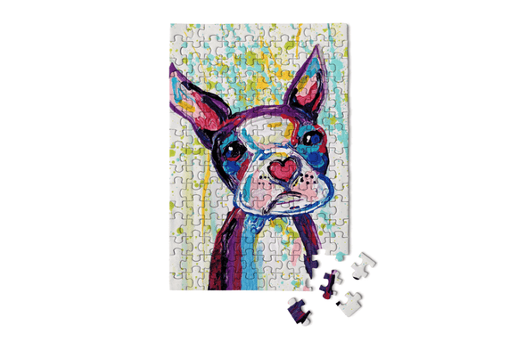 OakridgeStores.com | MicroPuzzles - Heart Nosed Ned - 4x6in 150 Piece Micro Jigsaw Puzzle 850054574046