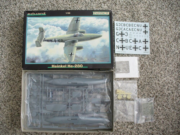 RESALE SHOP - NOB 1/48 Eduard He-280 Profipack