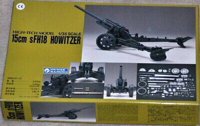 Gunze Sangyo 1/35 10.5cm le FH18 HOWITZER Model Kit #G-706:7000