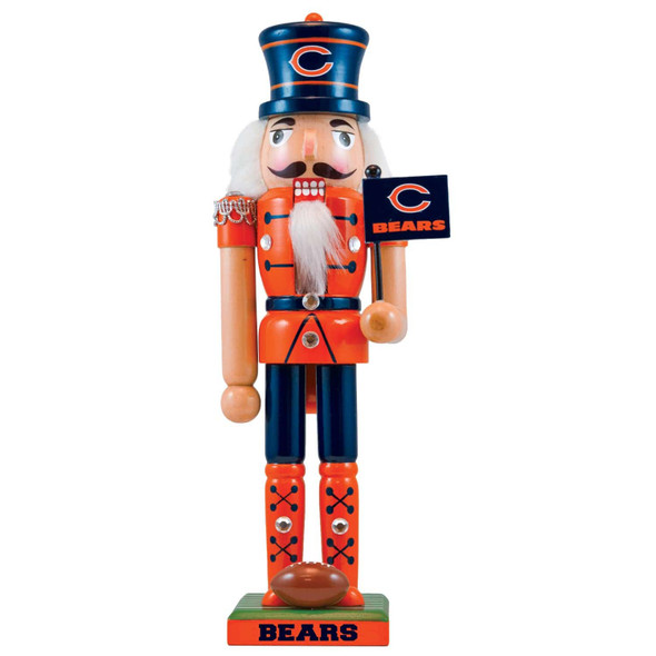 OakridgeStores.com | MASTERPIECES - Chicago Bears 12in Nutcracker (CHB4050) 705988009334