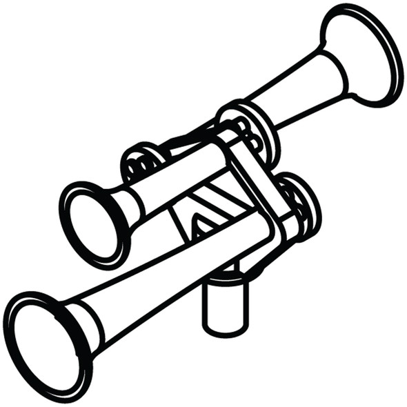 OakridgeStores.com | ATHEARN - HO Leslie S-3K 3-Chime R-Hand Chime Reverse (3) - (01035) 797534010352