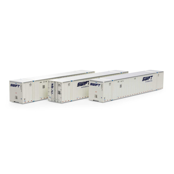 OakridgeStores.com | ATHEARN - HO RTR 53' Stoughton Containers, Swift # 2 (3) - (40123) 797534401235