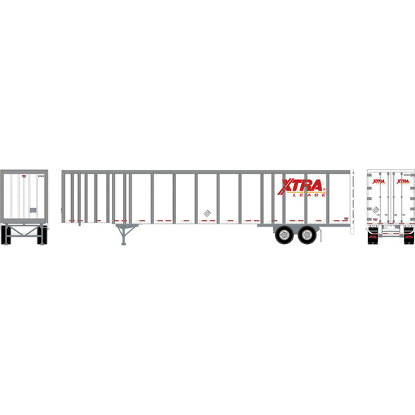OakridgeStores.com | ATHEARN - HO 53' Wabash Plate Trailer, XTRA #471455 - (72820) 797534728202