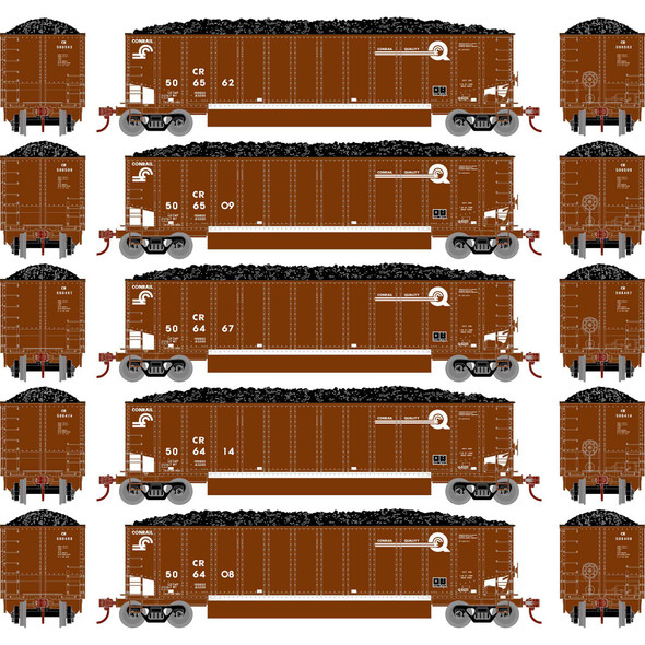 OakridgeStores.com | ATHEARN - HO Bethgon Coalporter with Load, CR #1 (5) - (81598) 797534815988