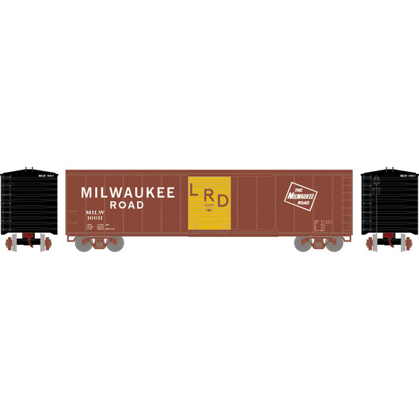 OakridgeStores.com | ATHEARN - HO 50' PS-1 Single Sliding Door Box, MILW #16611 - (RND15097) 797534150973