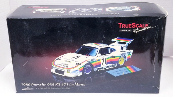 RESALE SHOP - TrueScale 1:18 Diecast 1980 Porsche 935 K3 - Le Mans #71 - NOB