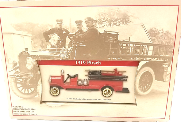 RESALE SHOP - Readers Digest Pirsch Fire Engine  CTN-FIRE - NEW
