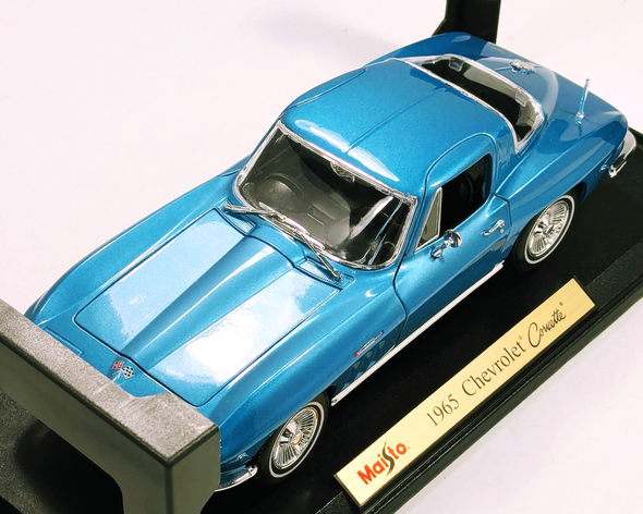 RESALE SHOP - Maisto Special Edition 1:18 Diecast 1965 Chevrolet Corvette - #31640 - NIOB