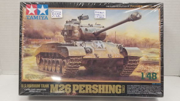 RESALE SHOP - Tamiya 1/48 U.S Medium Tank M26 Pershing T26E3 37