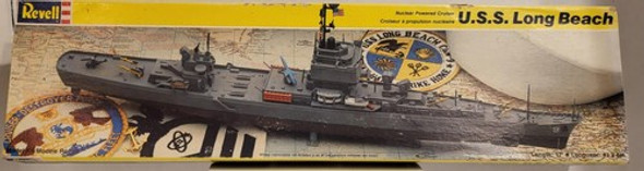 RESALE SHOP - Revell Vintage 1998 U.S.S. Long Beach Nuclear Powered Cruiser Model #5103