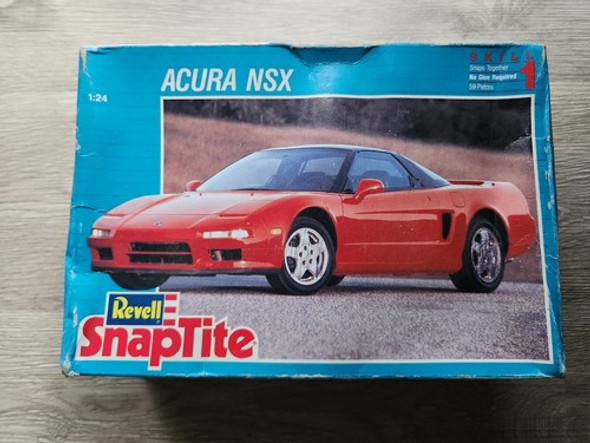 RESALE SHOP - Revell SnapTite Acura NSX 1:24 Scale Model Kit Red - Open Box
