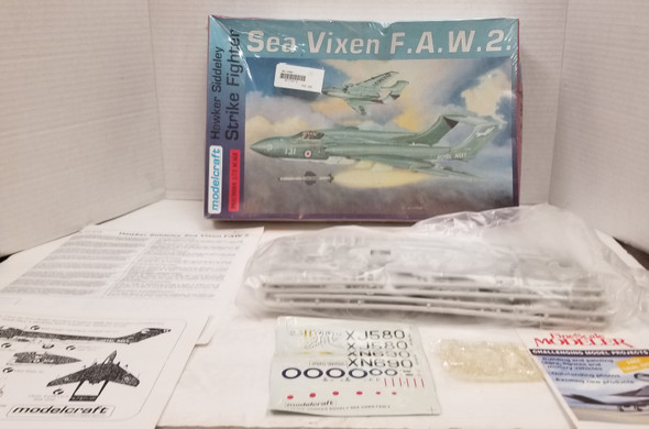 RESALE SHOP - Modelcraft 1/72 Hawker Sideley Strike Fighter Sea Vixen F.A.W.2.72-015