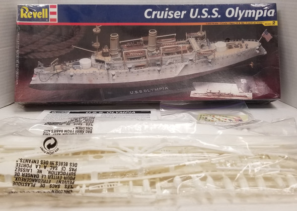 RESALE SHOP - Revell 1/232 Cruiser U.S.S. Olympia 85-5026