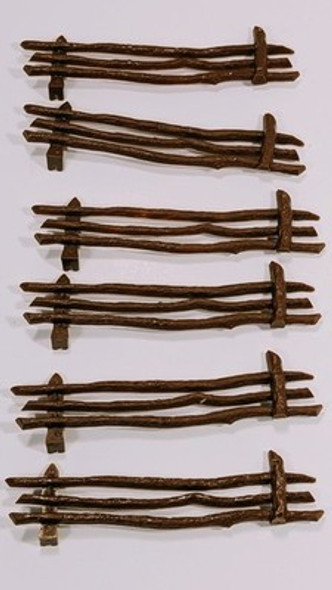 RESALE SHOP - Bachmann Plasticville Rustic Fence #45984 - NOB