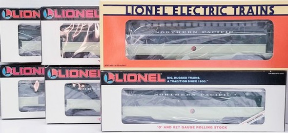 RESALE SHOP - Lot Of 6 Lionel Northern Pacific Coaches - Preowned