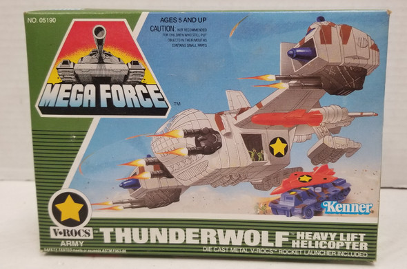 RESALE SHOP - Kenner MegaForce Thunderwolf Heavy Lift Helicopter #05190 (No Scale Given)