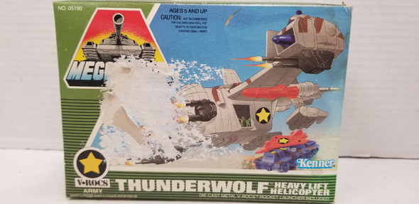 RESALE SHOP - Kenner MegaForce Thunderwolf Heavy Lift Helicopter #05190 (No Scale Given)