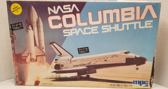 RESALE SHOP - MPC 1/144 Nasa Columbia Space Shuttle #1-4651