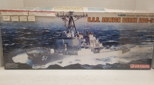 RESALE SHOP - Dragon 1/350 Modern Sea Power Series U.S.S Aleigh Burke DDG-51 #1023