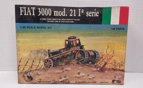 RESALE SHOP - Tauro Model 1/35 Fiat 3000 #104