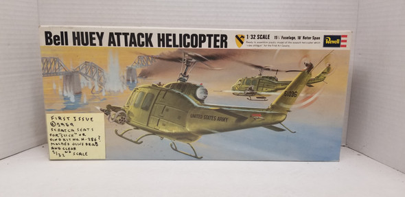 RESALE SHOP - Revell 1/32 Bell Huey Attack Helicopter 259