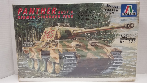 RESALE SHOP - Italeri 1/35 Panther Ausf. A German Standard Tank #270