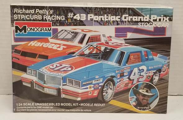 RESALE SHOP - Monogram 1/24 Richard Petty's #43 Pontiac Grand Prix Stock Car 2722