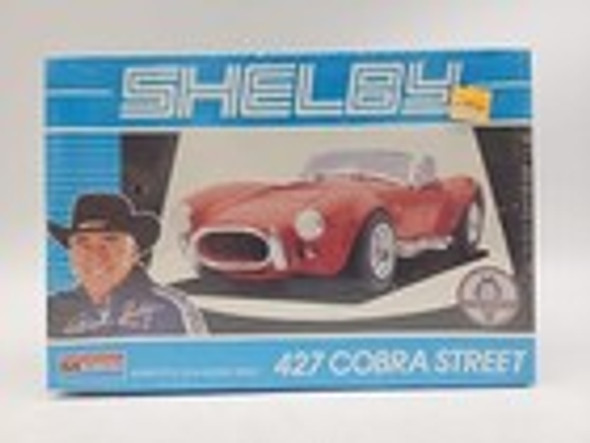 RESALE SHOP - Monogram #2798 Shelby 427 Cobra Street Model Kit 1/24 With Cobra Patch Included