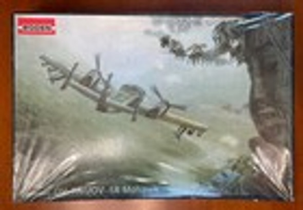 RESALE SHOP - Grumman US Army OV-1A/JOV-1A Mohawk - Roden 1/48 Scale Unassembled Kit#406