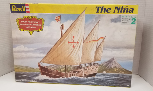 RESALE SHOP - Revell 1/90 The Nina 500th Anniversary Discovery of America #5630