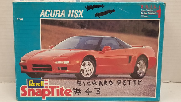 RESALE SHOP - Revell 1/24 SnapTite Acura NSX #43 6268