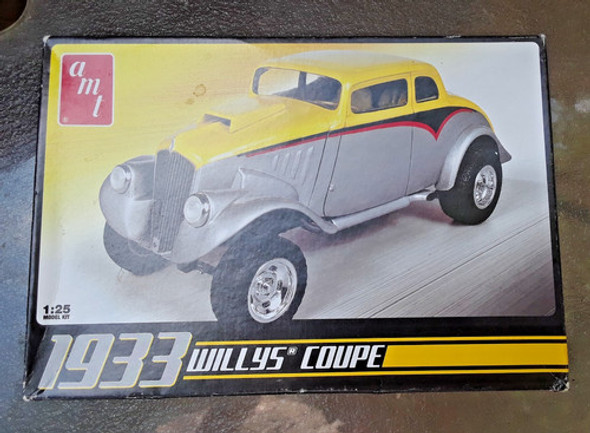 RESALE SHOP - AMT 1933 Willy's Coupe Hot Rod 1:25 Model Kit #AMT-639 2009