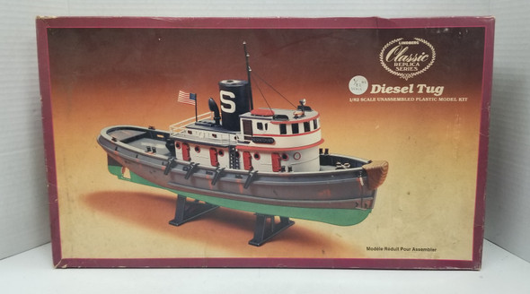 RESALE SHOP - Lindberg 1/82 Diesel Tug #7220-23