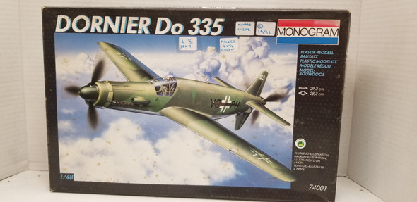 RESALE SHOP - Monogram 1/48 Dornier Do 335 #74001