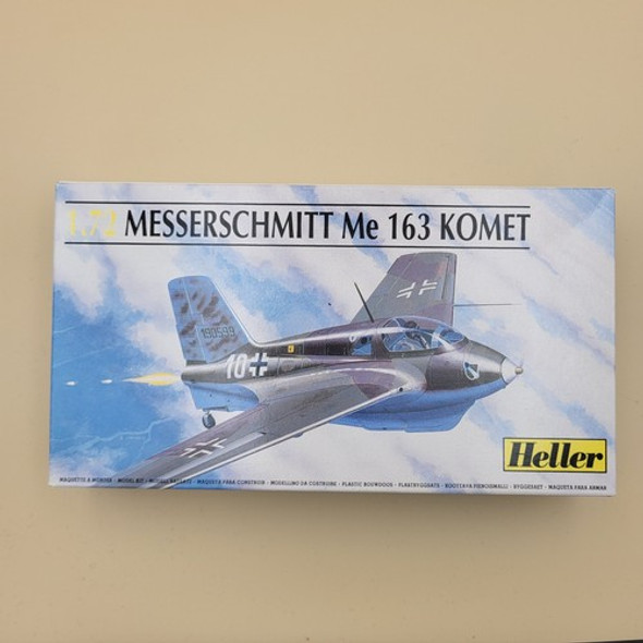 RESALE SHOP - Messerschmitt Me163 Comet, Heller 80237 Model Kit 1/72 Scale