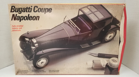RESALE SHOP - Italeri/Testors 1/24 Bugatti Coupe Napoleon #835