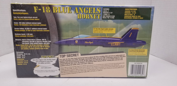 RESALE SHOP - Revell 1/72 Thunderbird Squadron SnapTite F-18 Blue Angels Hornet #85-1185