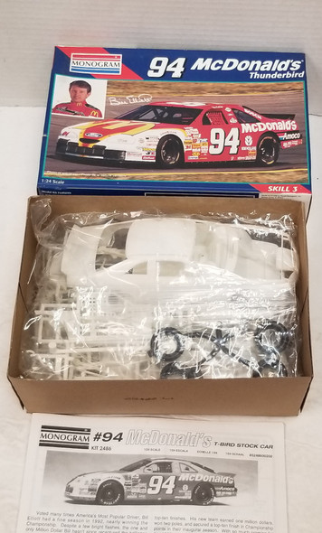 RESALE SHOP - Monogram 1/24 94 McDonald's Thunderbird #85-2486