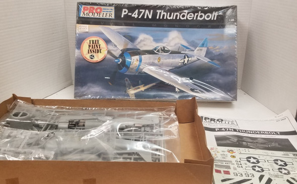 RESALE SHOP - Revell/Monogram/Pro Modeler 1/48 P-47N Thunderbolt #85-5929
