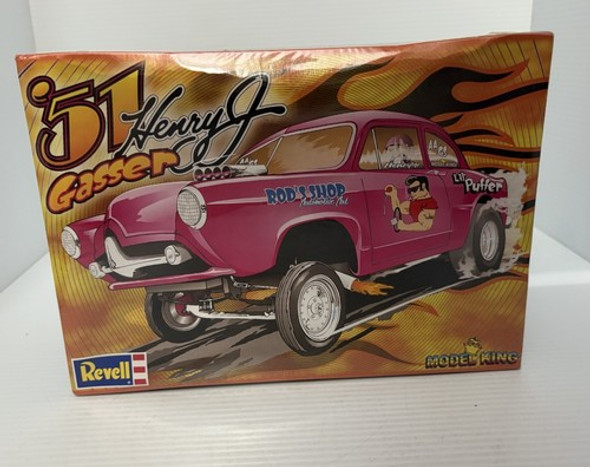 RESALE SHOP - Revell �51 Henry J Gasser #85-2036 Vintage Model Car Kit 1:25