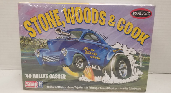 RESALE SHOP - Polar Lights Stone, Woods, & Cook '40 Willys Gasser 891-12