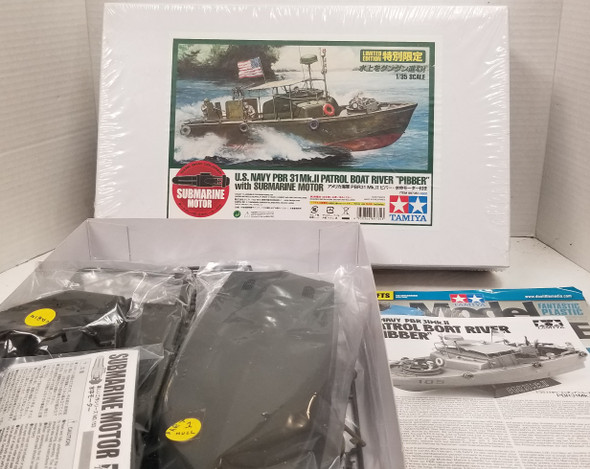RESALE SHOP - Tamiya 1/35 U.S. Navy PBR 31 Mk.II Patrol River "Pibber" #89735-4500