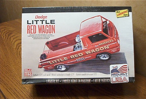 RESALE SHOP - Lindberg Dodge Little Red Wagon Model Kit #HL115 1/25